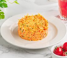 Салат из моркови с чесноком