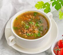 Суп из чечевицы