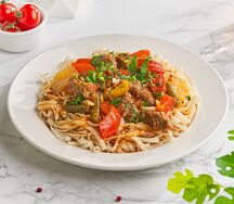 Лагман с говядиной