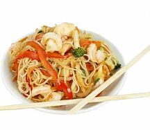 Сомен с креветками