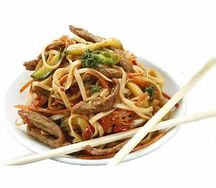 Удон с телятиной