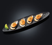 Запеченные мидии