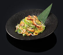 Салат с угрем