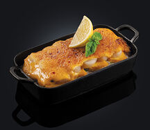 Гратан с морским гребешком