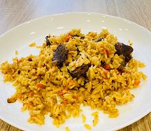 Плов с говядиной