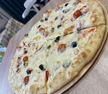 Пицца с морепродуктами