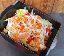 Цезарь с семгой