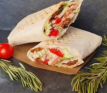 Шаурма с растительным мясом