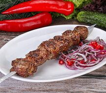 Шашлык из бараньей мякоти