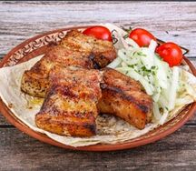 Шашлык из свиных ребрышек