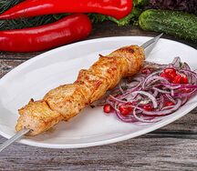 Шашлык из куриного филе
