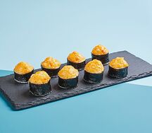Запеченный с креветкой острый