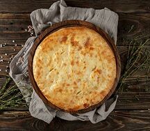 Пирог с картофелем и сыром