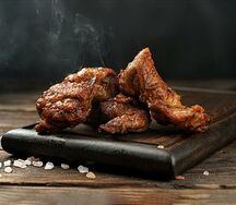 Шашлык из куриных окорочков