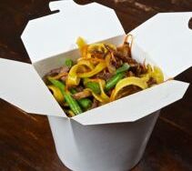 Wok с грибами