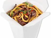 Wok с беконом