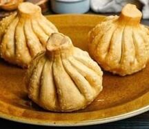 Жареные хинкали из баранины