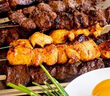 Кебабы на 4 персоны