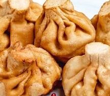 Сет жареных хинкалей