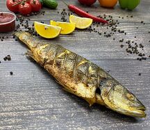 Сибас на углях