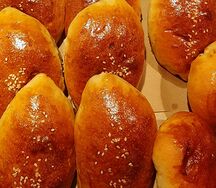 Булочка с капустой