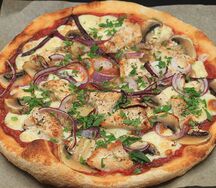 Пицца Барбекю с курицей