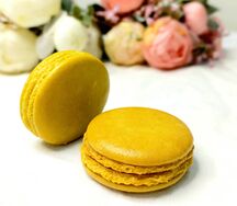 Французские Макаронс Капучино