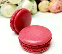 Французские Макаронс Малина