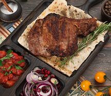 Корейка свиная на мангале