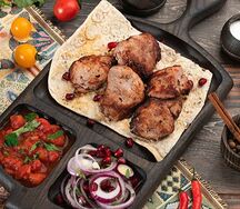 Свиная шейка на мангале