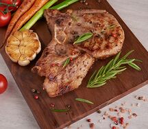 Шашлык из cвинoго карбонада