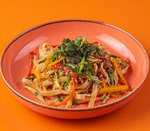 Удон с овощами