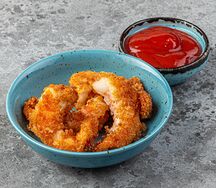 Тигровые креветки в панировке