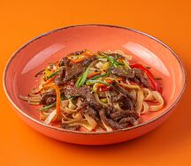 Удон с курицей