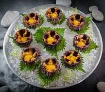 Живой морской еж (3 шт)