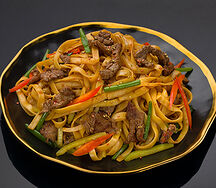 Лапша удон с говядиной