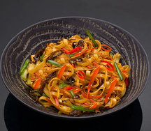 Лапша удон с овощами