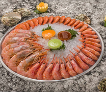 Ассорти из креветок