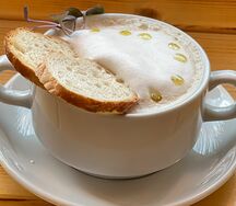 Грибной капучино
