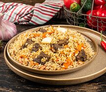 Плов с говядиной