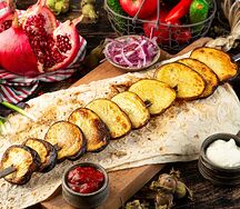 Картофель плеч на мангале