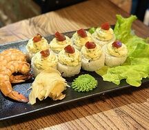 Цезарь Ролл с креветкой