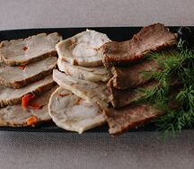 Мясное ассорти собственного приготовления