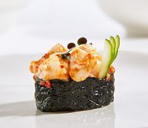 Горячие суши с гребешком