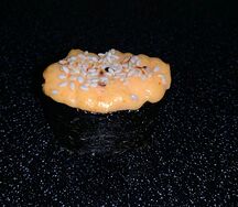 Горячие суши с лососем