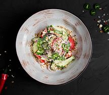 Салат Овощной с орехами