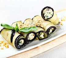 Баклажан с орехами