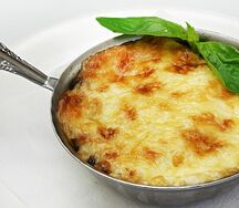Жюльен с грибами