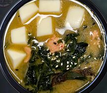 Мисо-суп с лососем