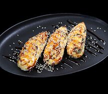 Запечённые мидии в ракушках